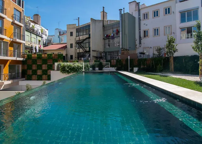 Deluxe 1 Bdr W/ Pool View By Lovelystay * 리스본